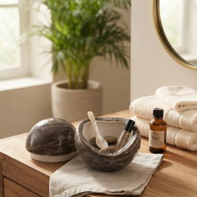Rustic Artisan Ceramic Keepsake Bowl